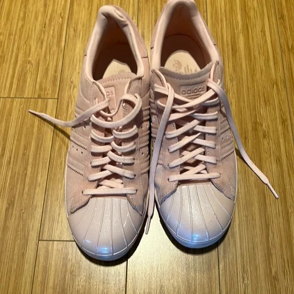 Women Adidas original superstar shoes pink size US 10 Women Adidas original superstar shoes pink size US 10